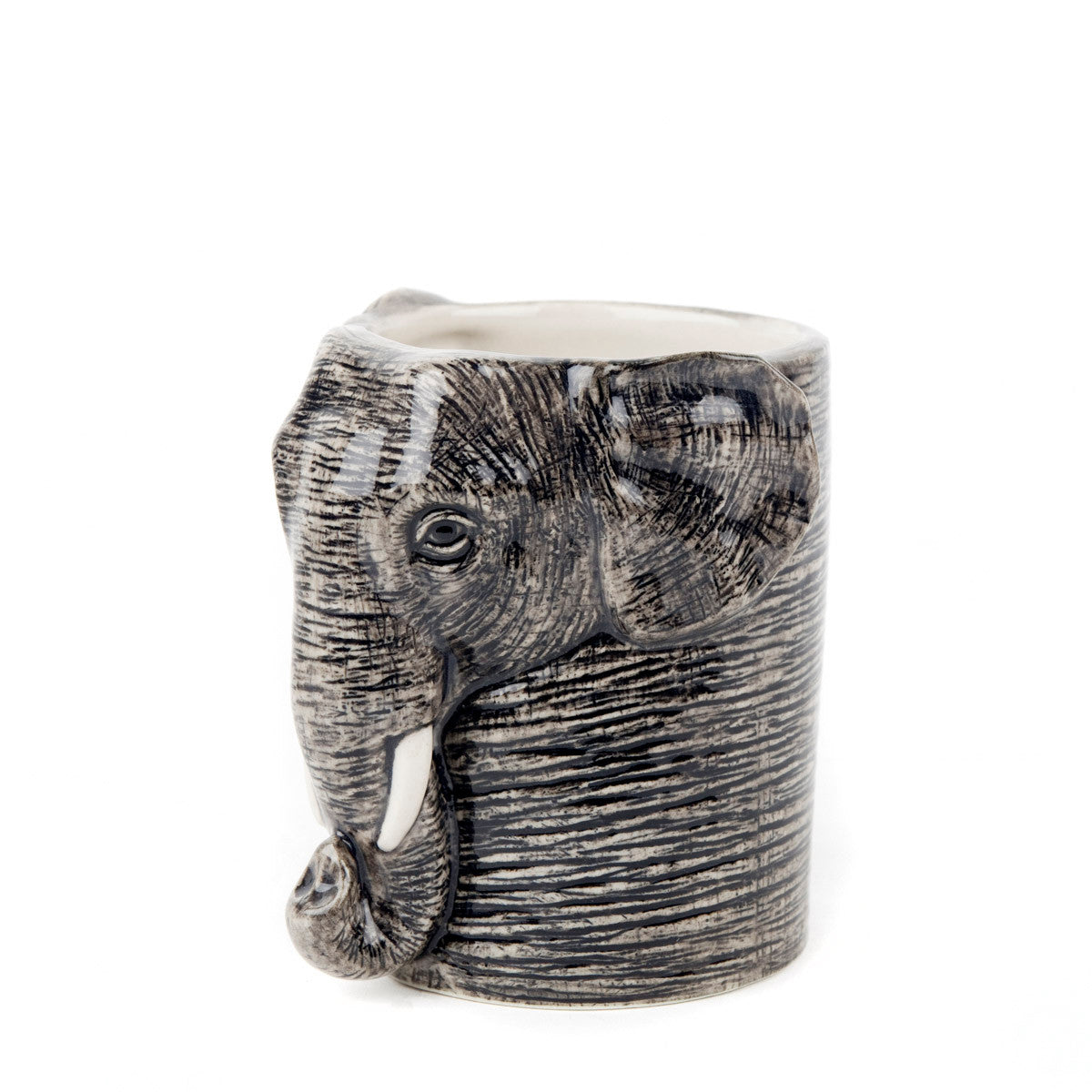 Pot à crayons en céramique Éléphant
