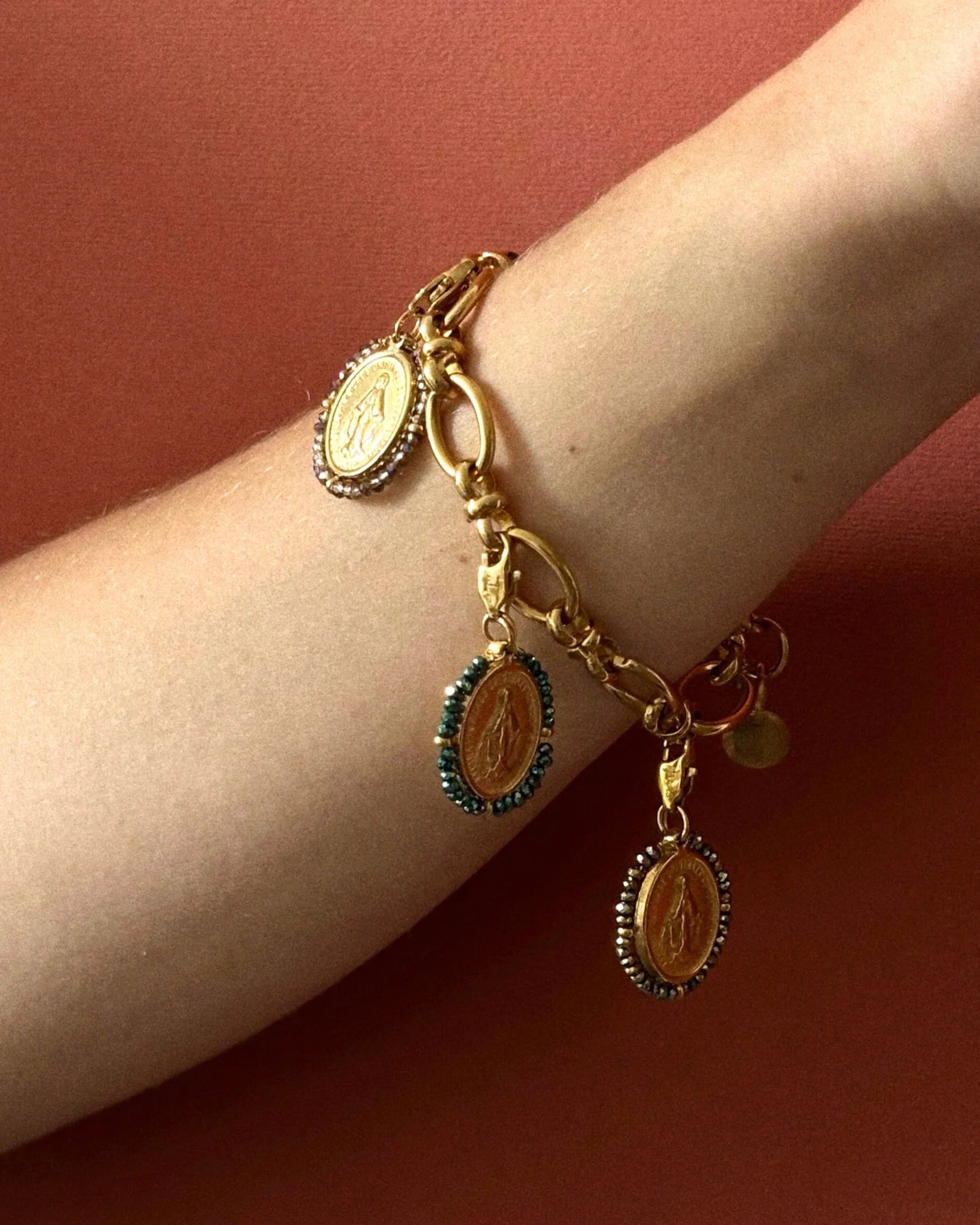 Charm Santa Maria - Shiny Azul 2