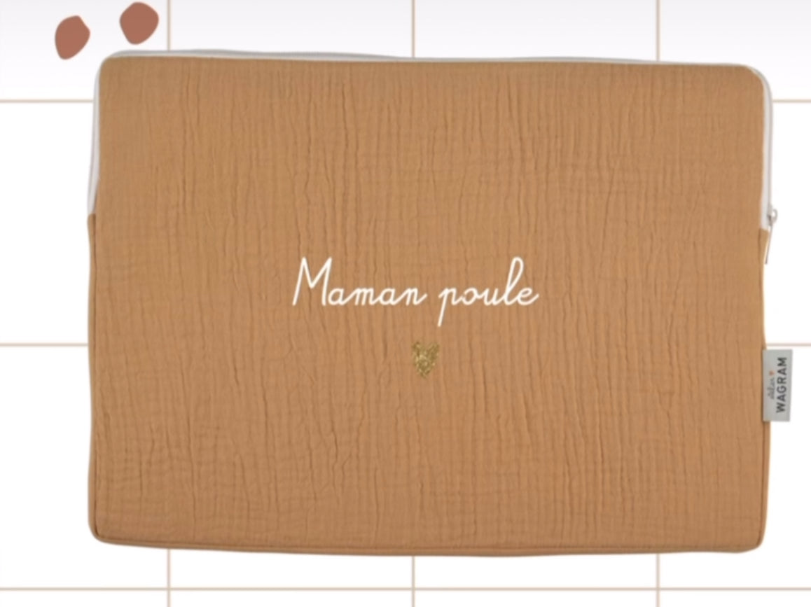 Pochette d'ordinateur personnalisable — Camel / Ordinateur 13' et 14'