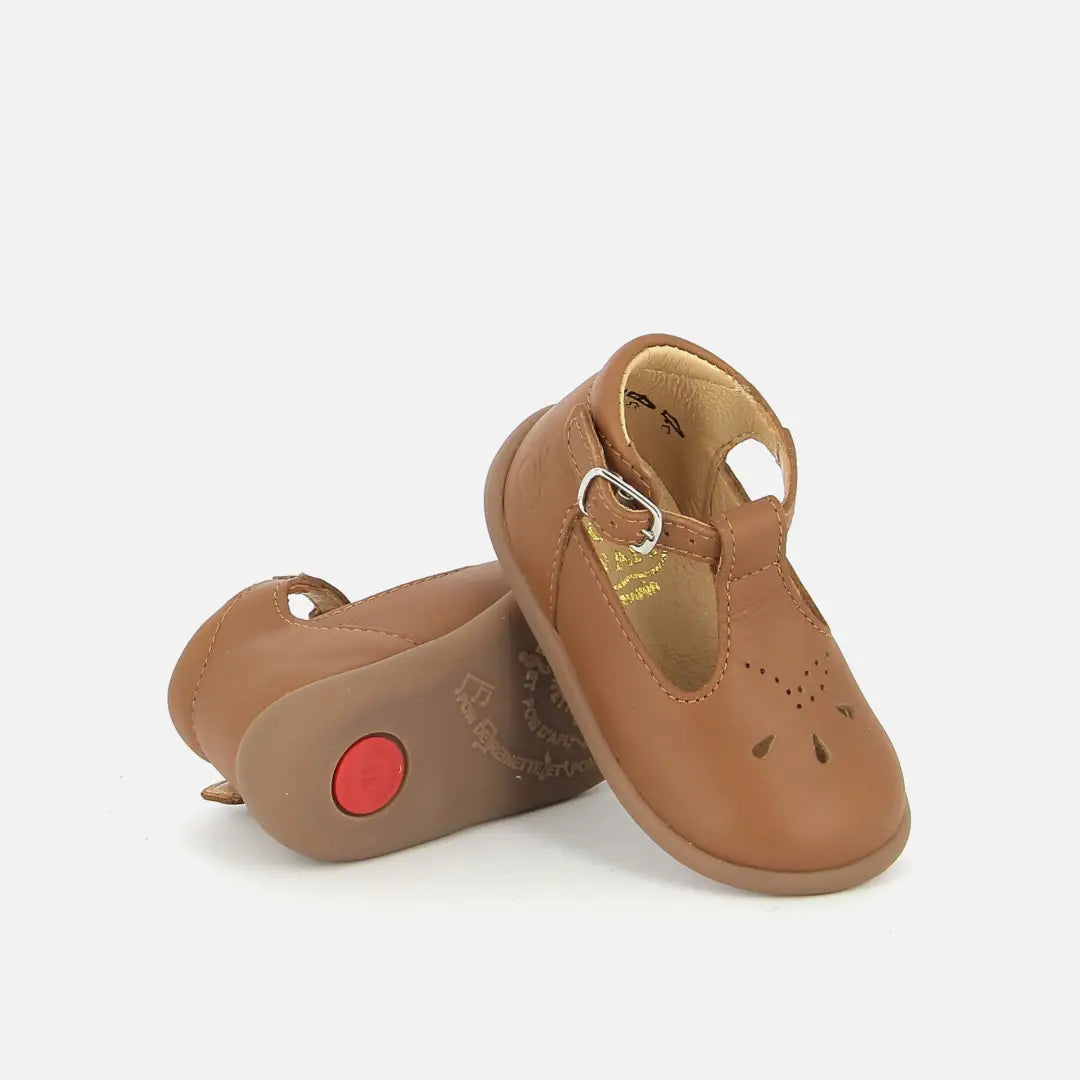 Chaussures Stand-up Salomé Nappa camel 2