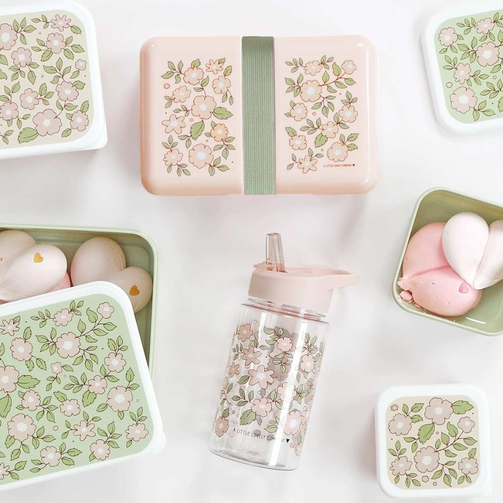 Lunch box Fleurs rose 4