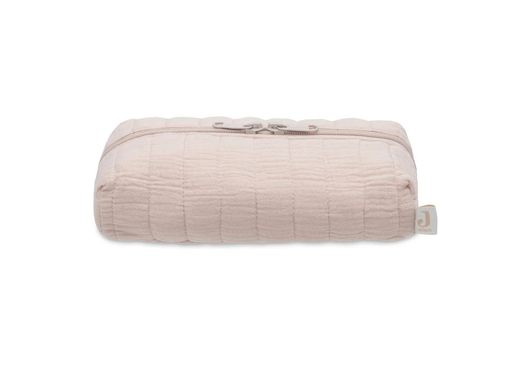 Housse pour lingettes rose 2