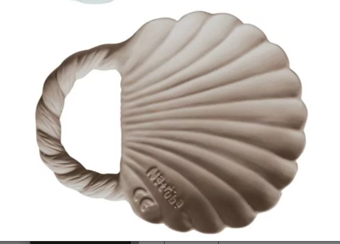 Anneau de dentition coquillage 5