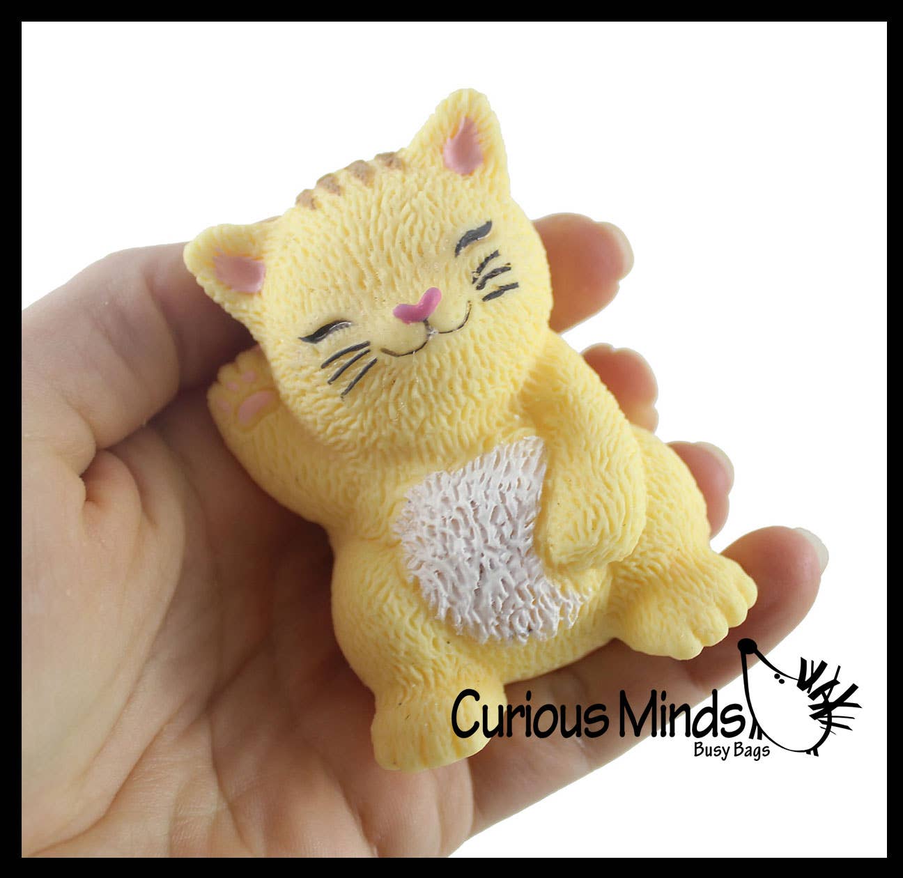 Balle anti-stress en forme de chat 11