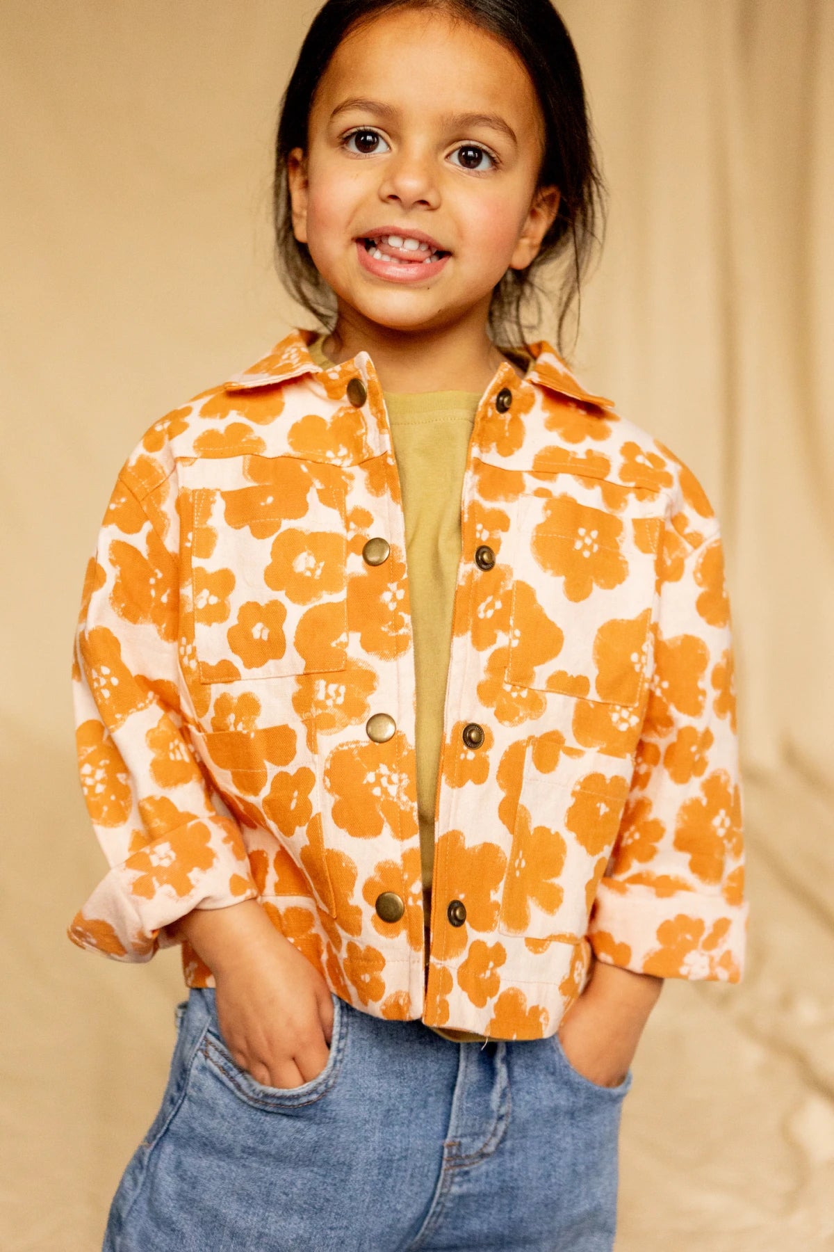 Veste Avari Flora Bold Orange 2