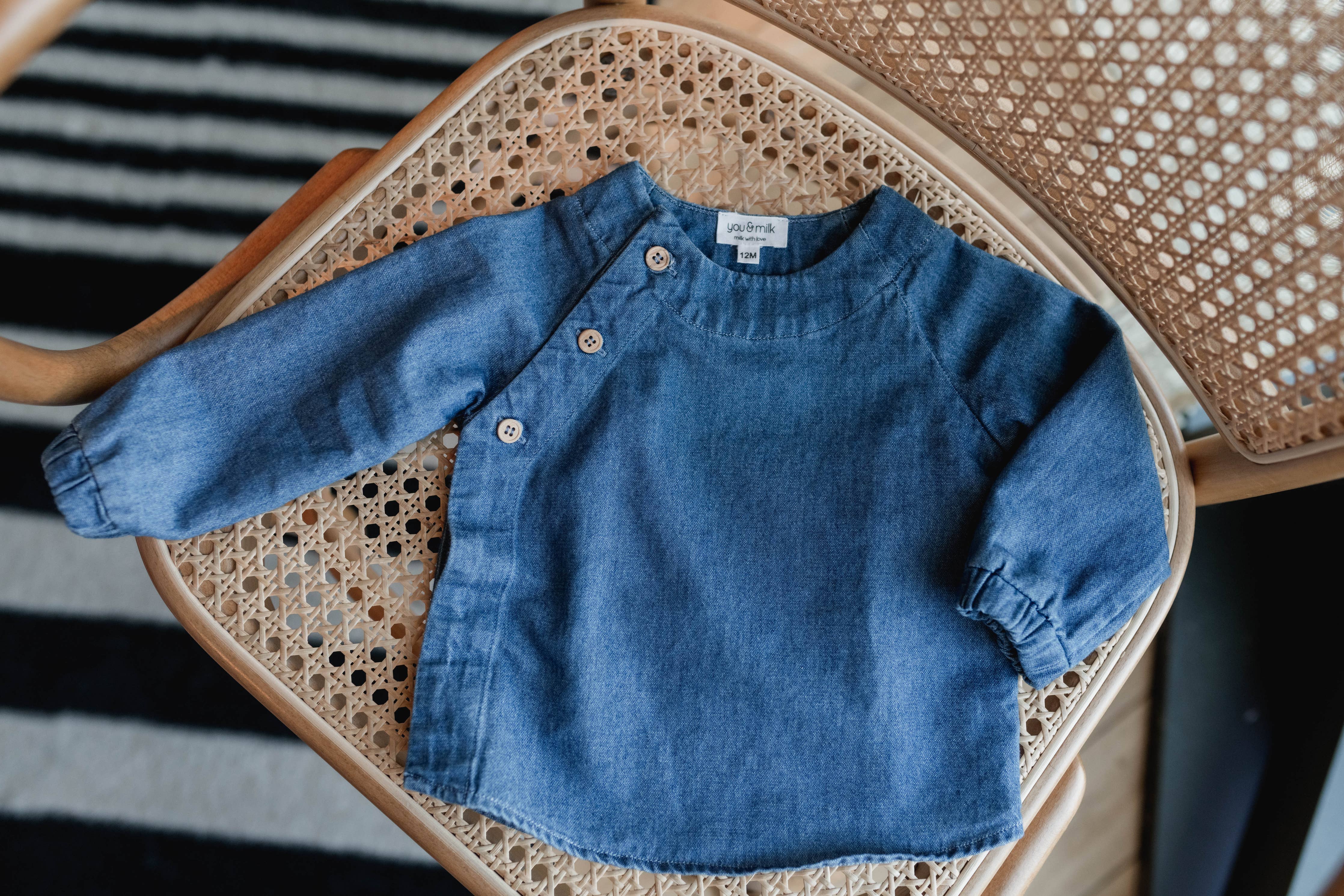 Blouses en jean — 3 mois