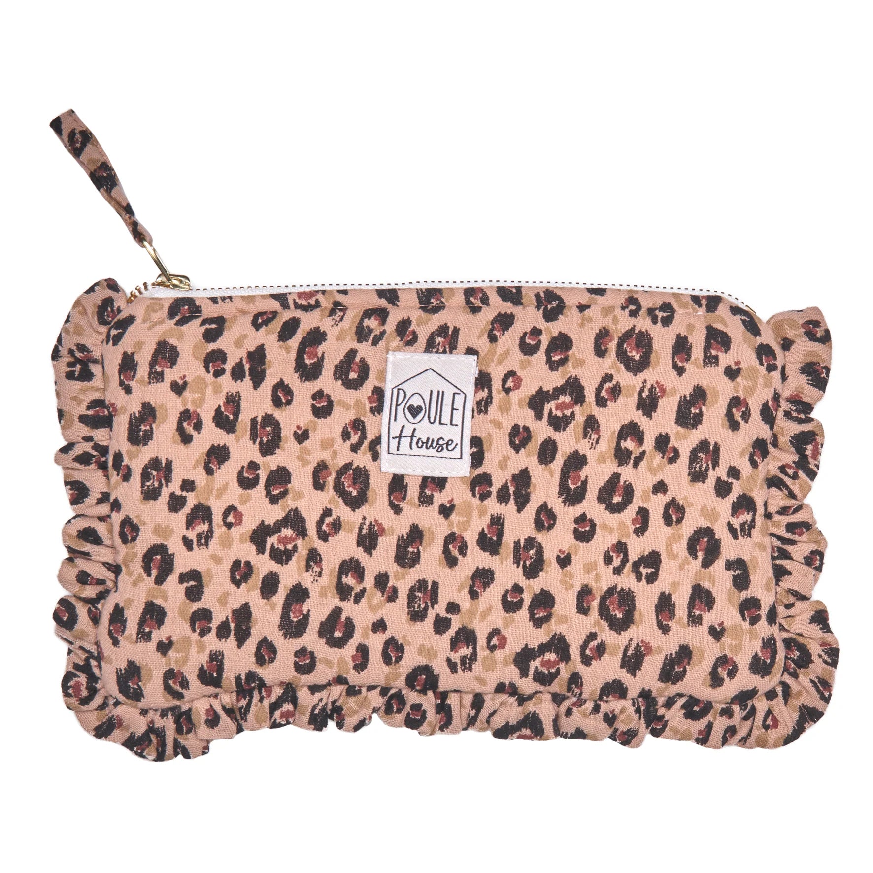 Lola : Pochette froufrou - Léopard 2