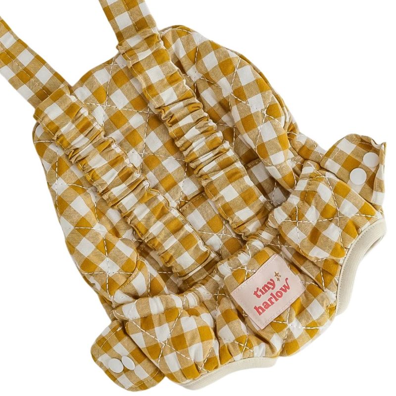 Porte bébé pour poupée Vichy Camel