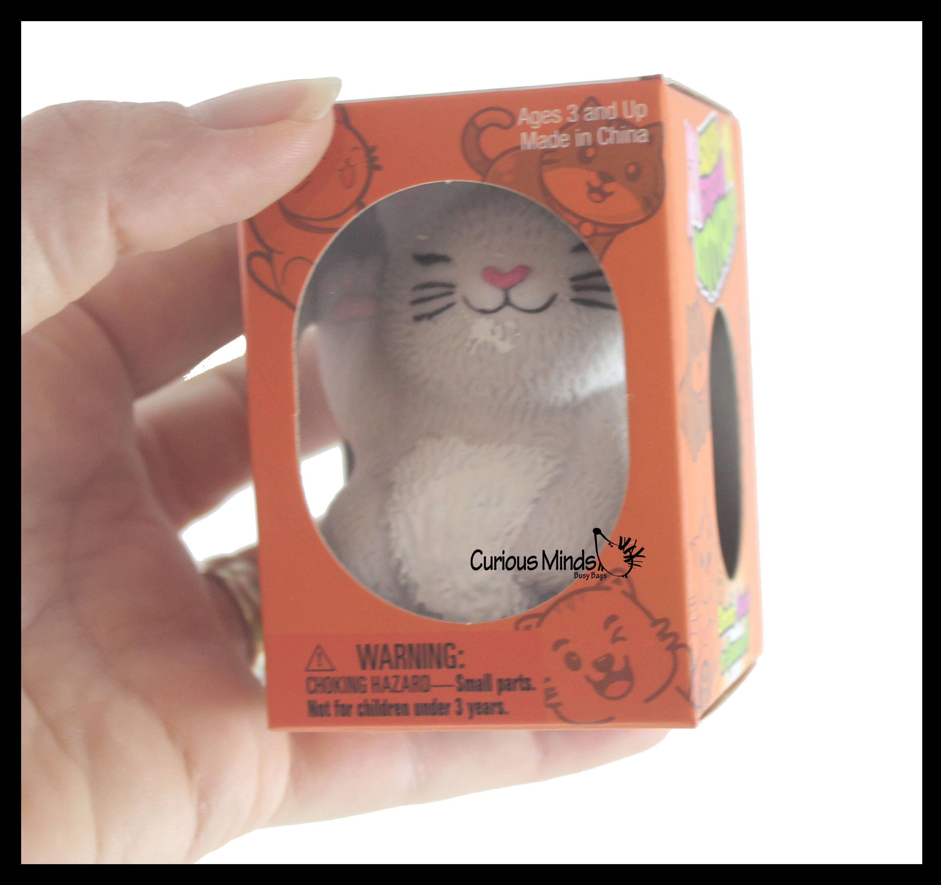 Balle anti-stress en forme de chat 3