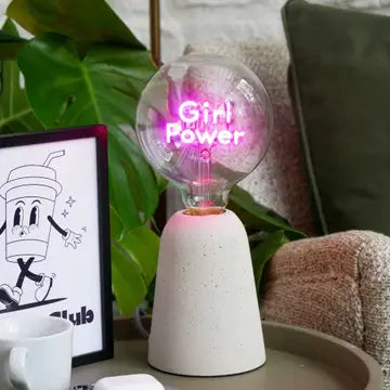 Ampoules LED à texte 9