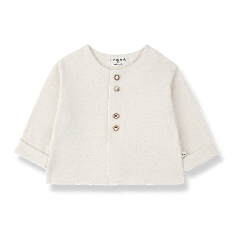 Veste ONA écru — 3 mois