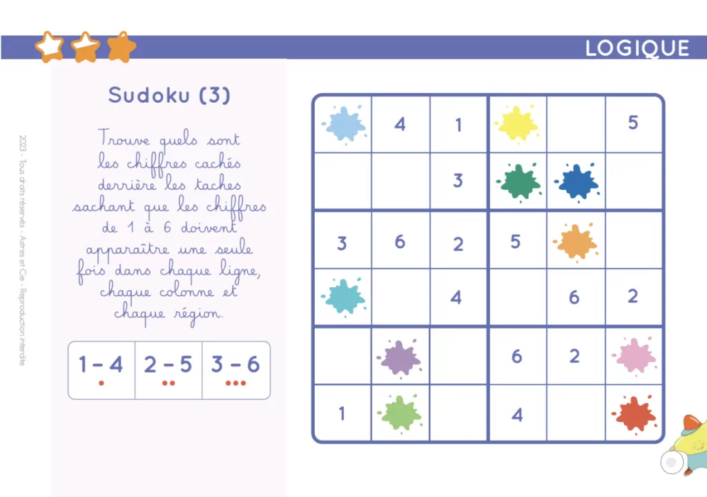 Chevalet Logique et Concentration 4