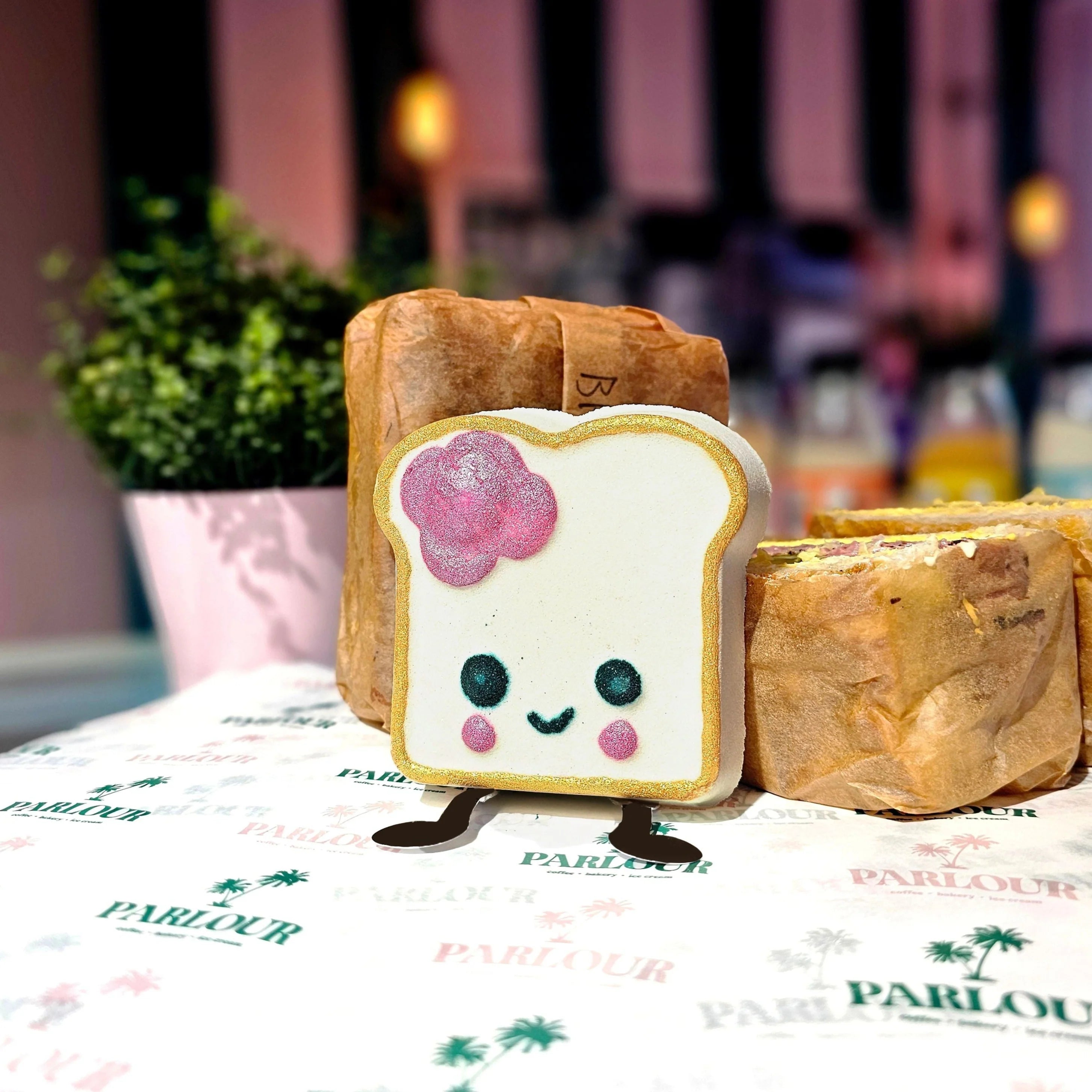 Bombe de bain Tina le toast
