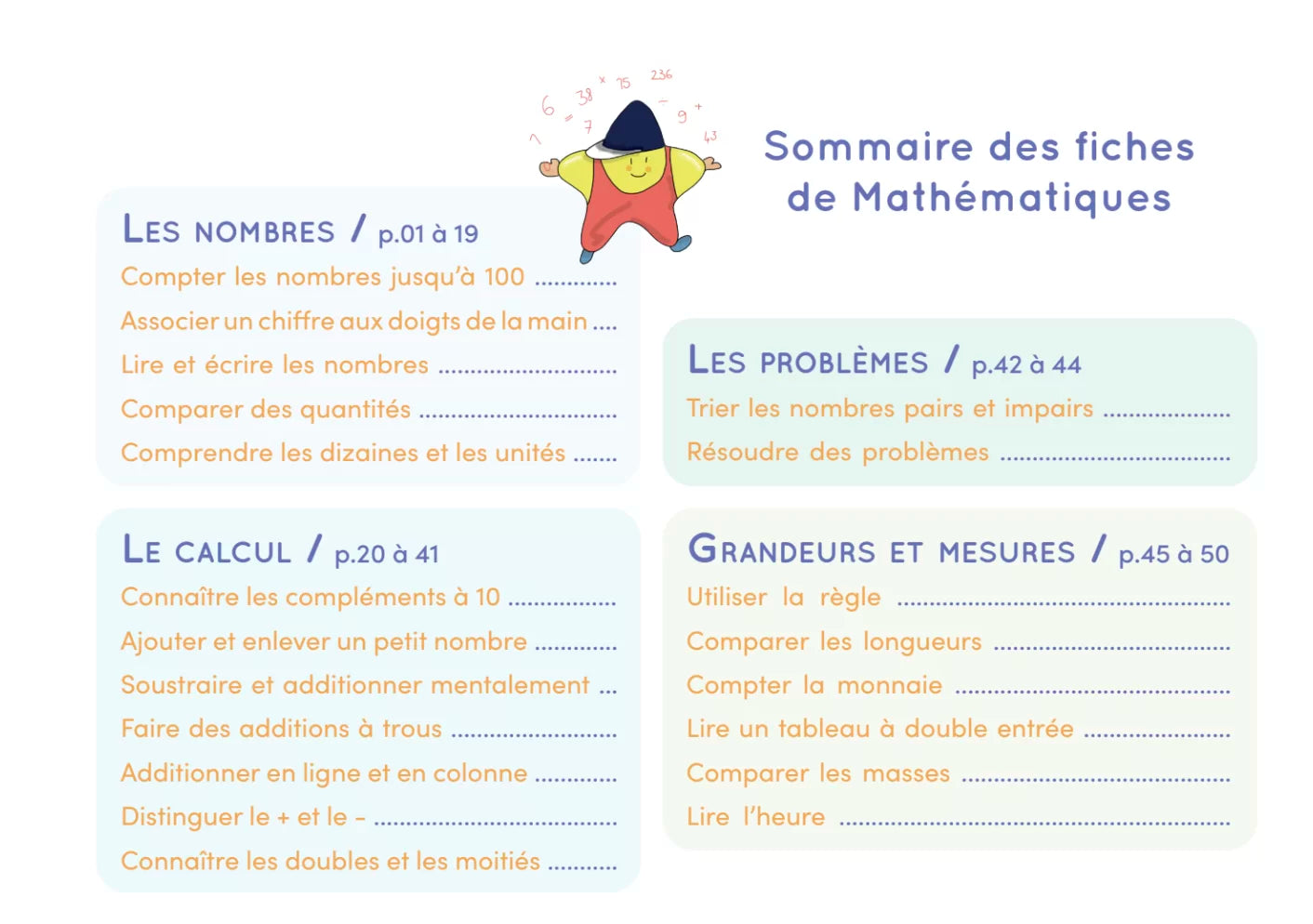 Chevalet GS/CP/CE1 – FRANÇAIS ET MATHÉMATIQUES 5