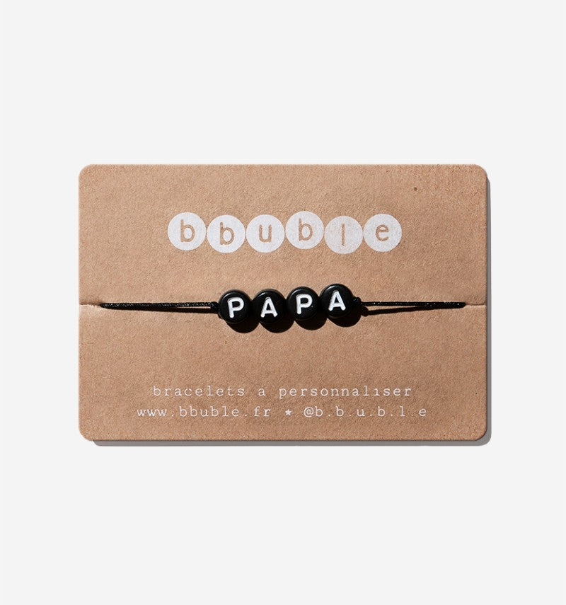 Bracelet homme iconique version "papa" — "PAPA"