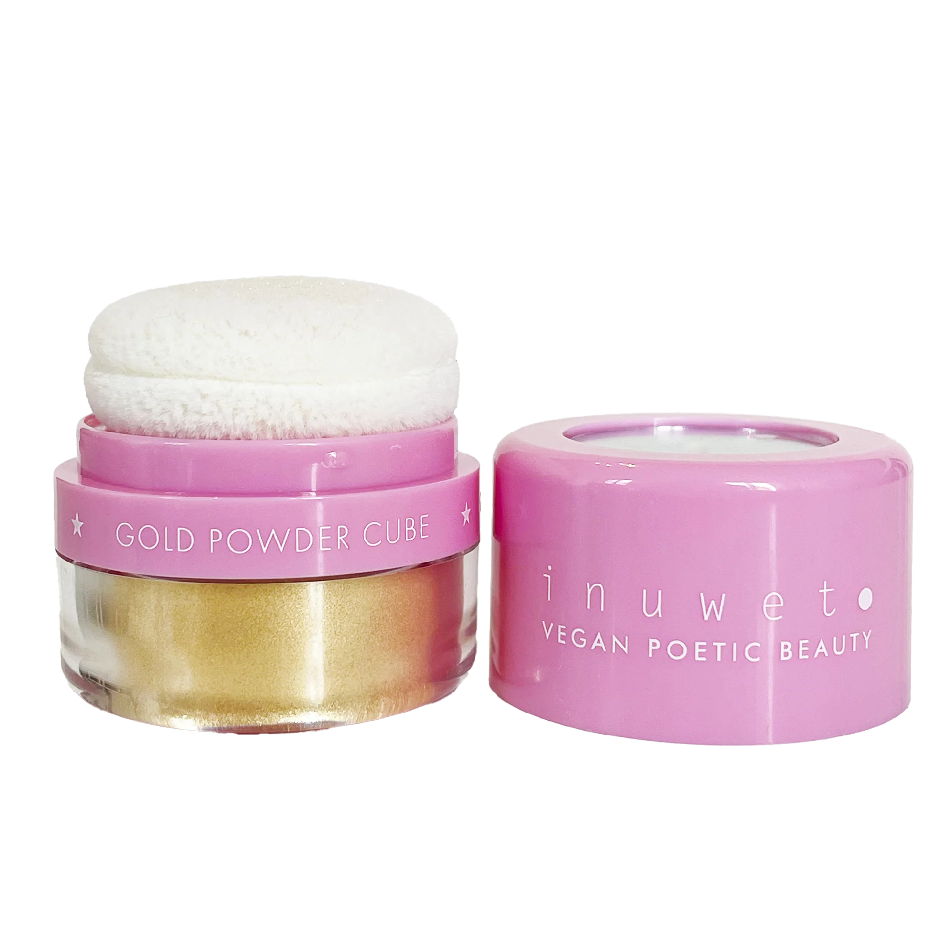 Poudre libre or visage et corps 3