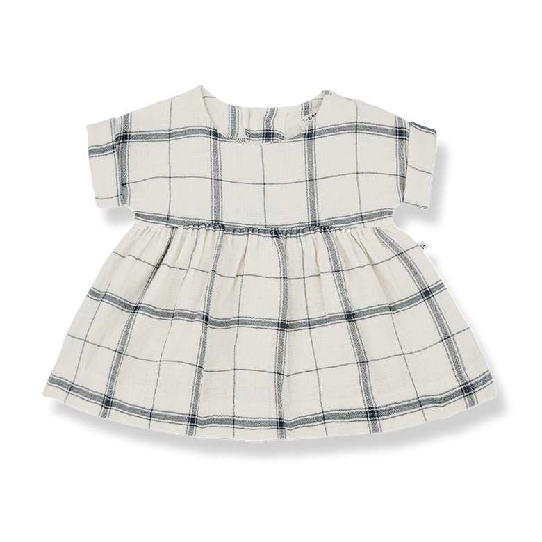 Robe JOSEPHINE petrole — 6 mois