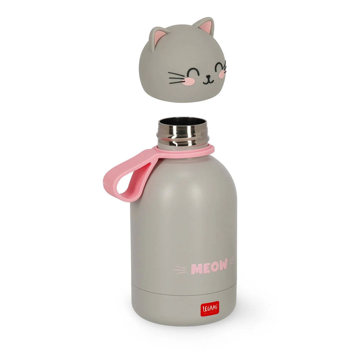 Gourde isotherme Kitty 310ml avec poignée amovible 2