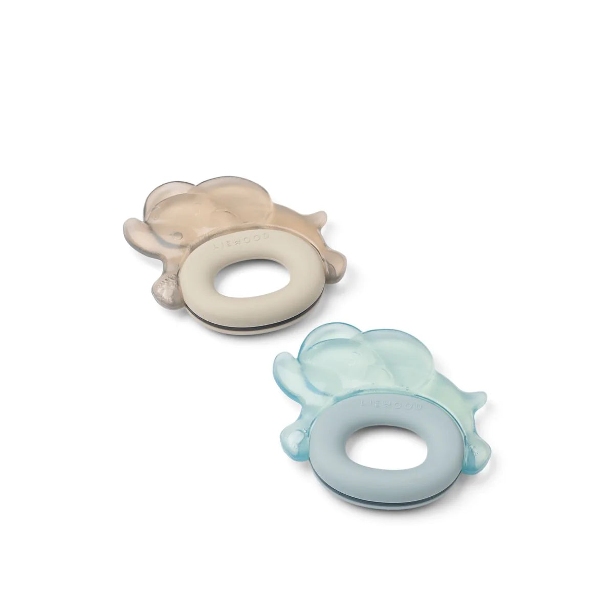 Anneaux de dentition rafraîchissants Rita éléphant pack de 2