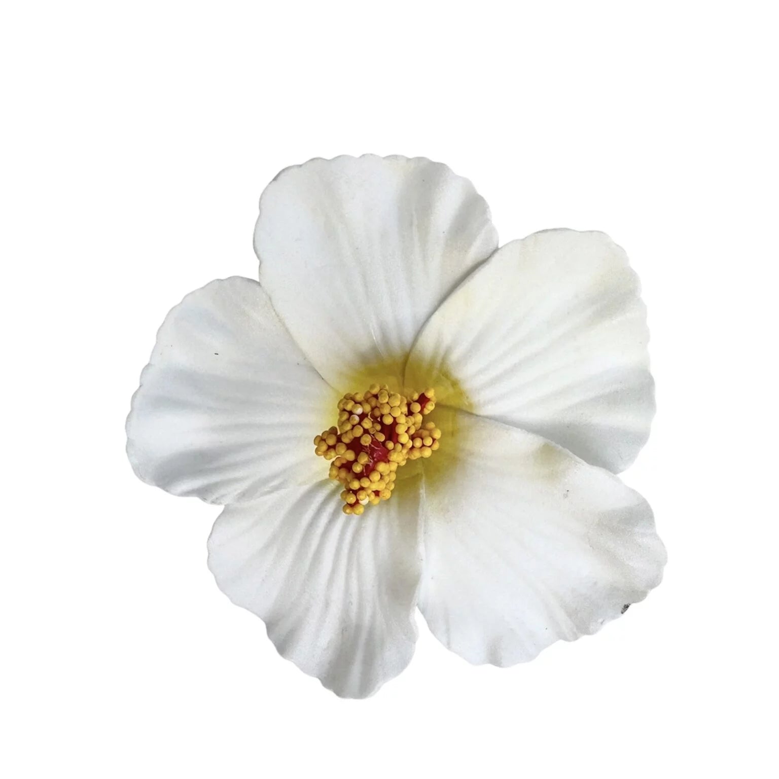 Barrette Fleur Vahiné — blanc-3