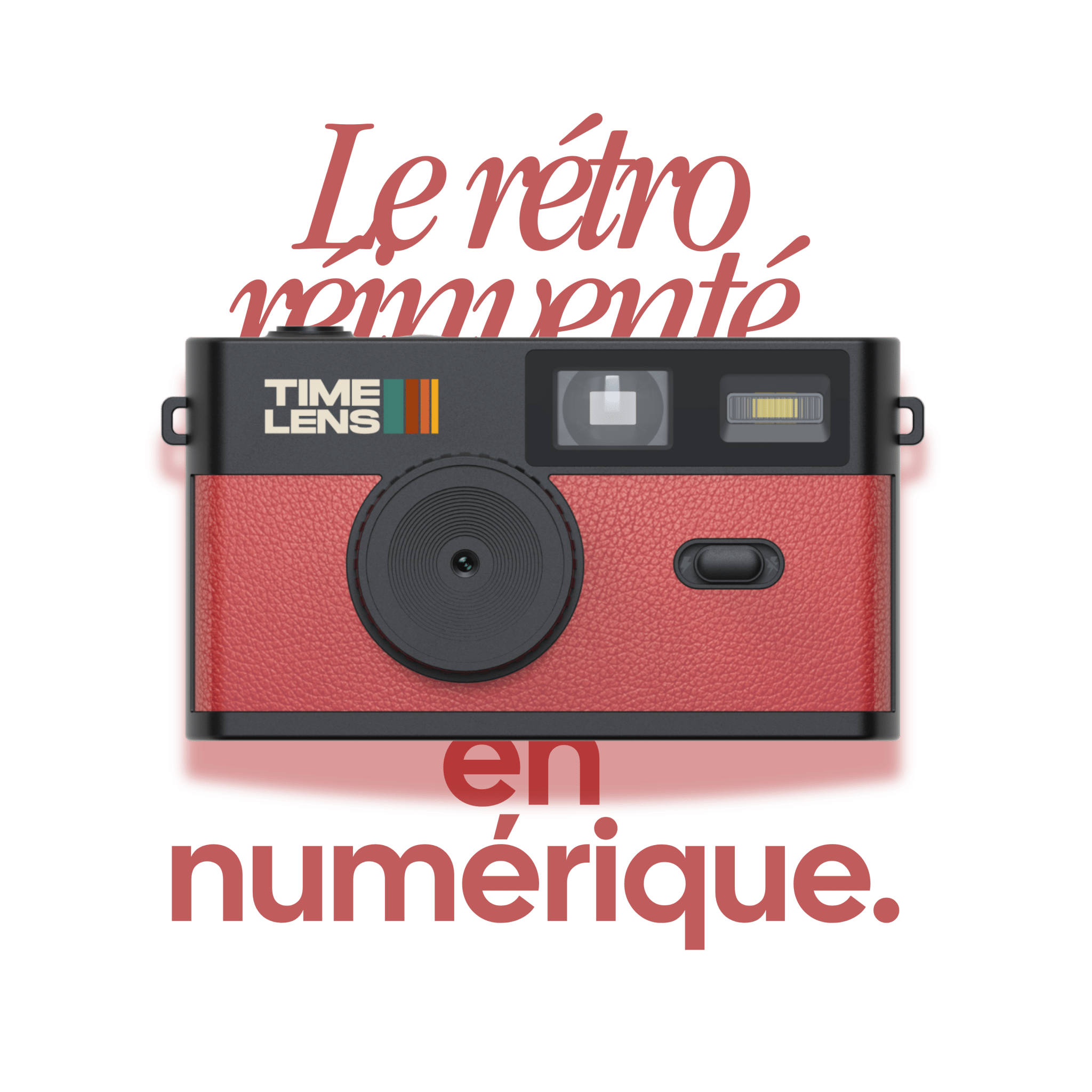 Appareil photo TimeLens® Rouge