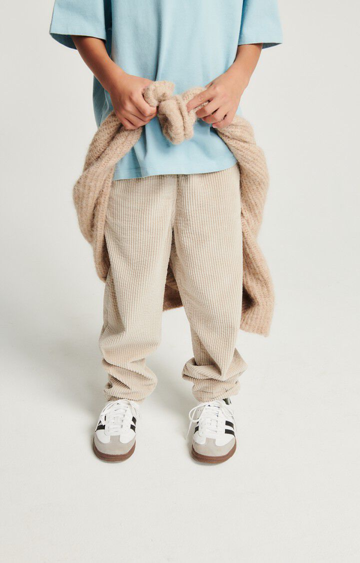 American Vintage : Pantalon enfant Padow écru vintage — 5