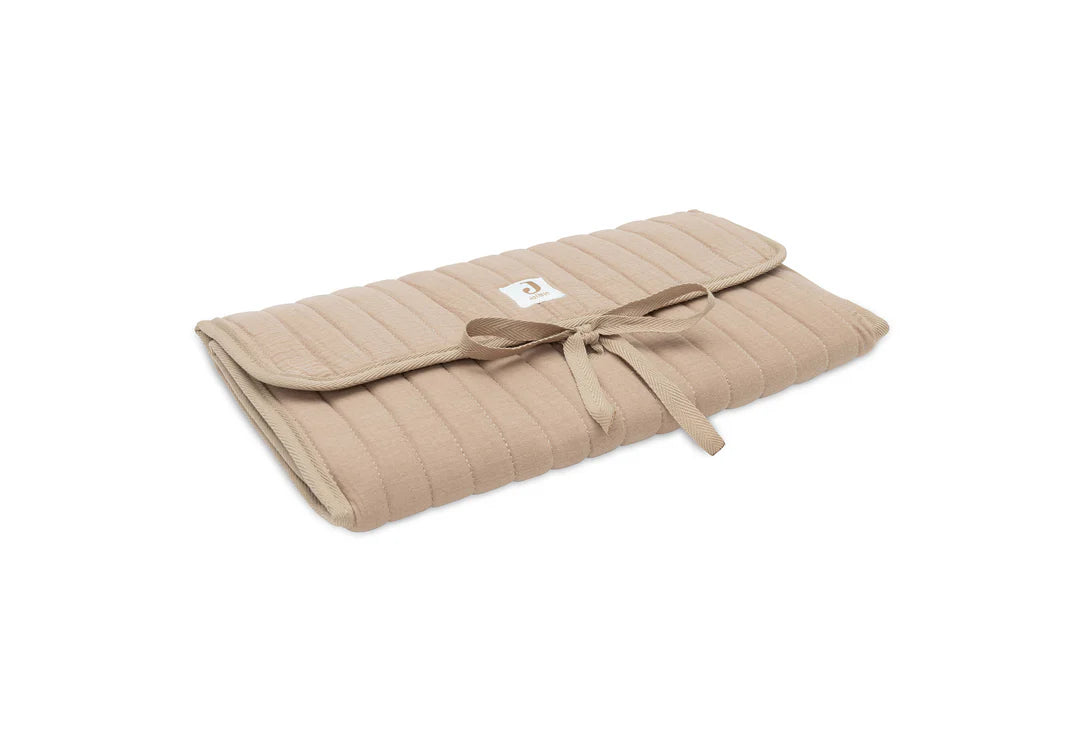 Tapis à langer nomade en gaze de coton 8