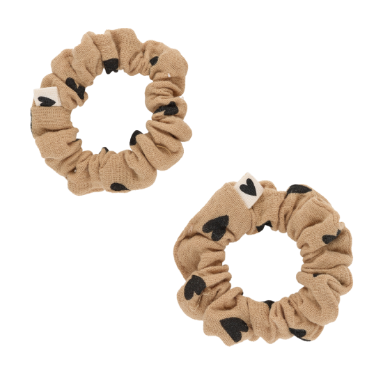 Petits chouchous en velours (lot de 2) 2