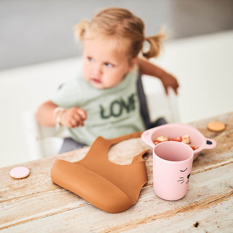 Bavoir silicone Caramel Jollein 2