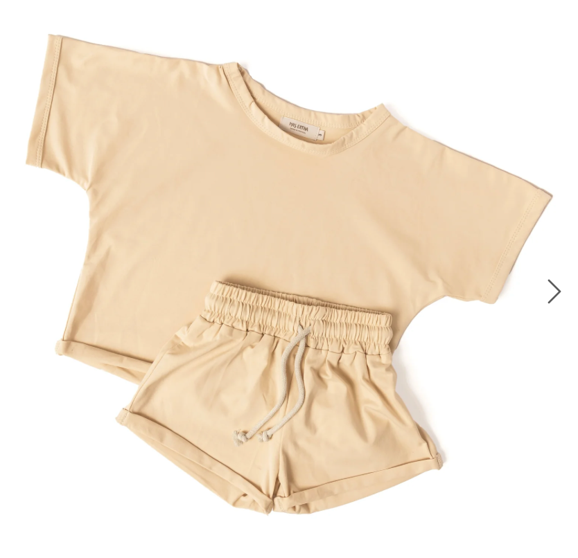 Ensemble d'été Mrs Ertha Soft Honey — 2 ans