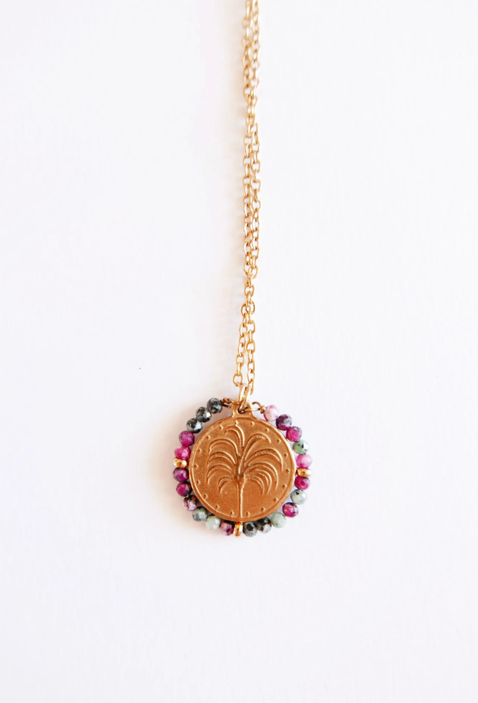 Collier Belamar Sunchine Palas semi-précieuses — Primavera