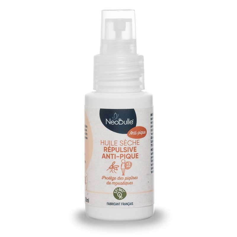 HUILE SÈCHE REPULSIVE ANTI-PIQUE 50ML +3ANS