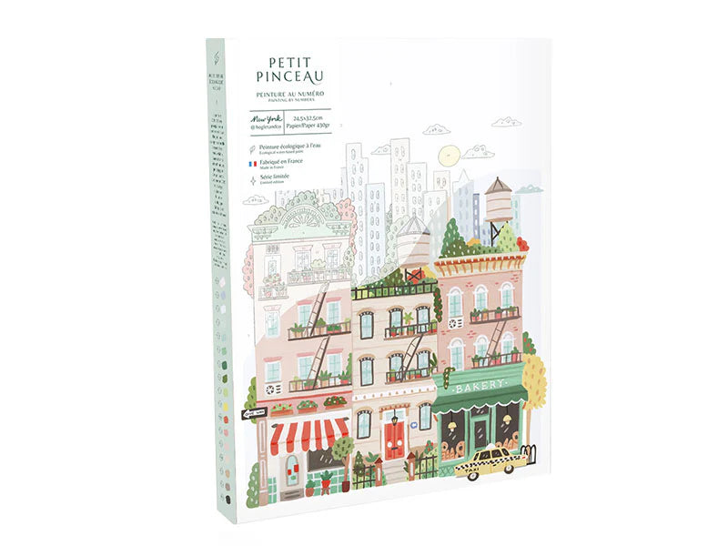 Coffret Petit Pinceau peinture écologique à l’eau au N° — new-york