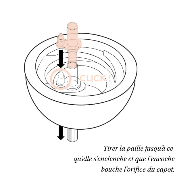 Tasse à paille lestée Graouu 240ml 6