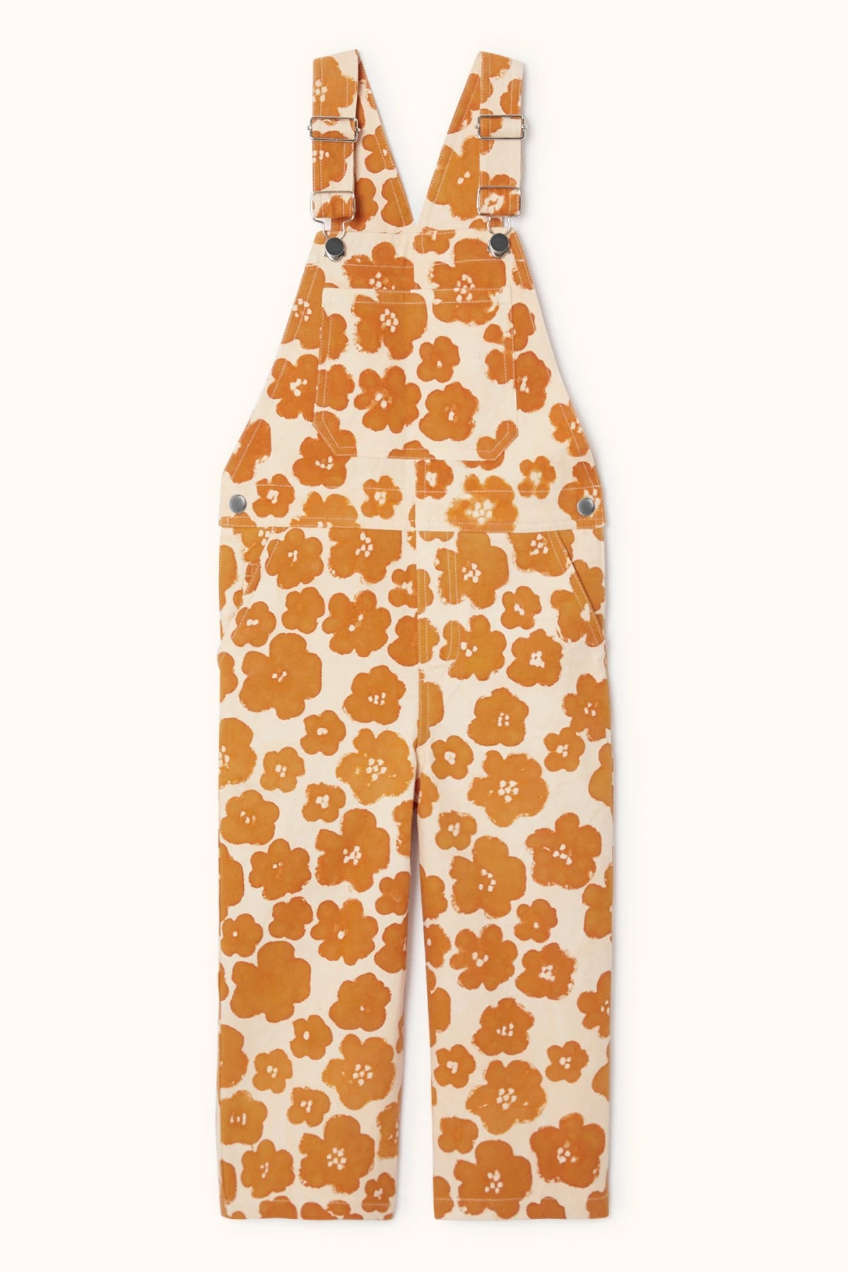 Salopette Macha Flora Bold Orange — 2 ans