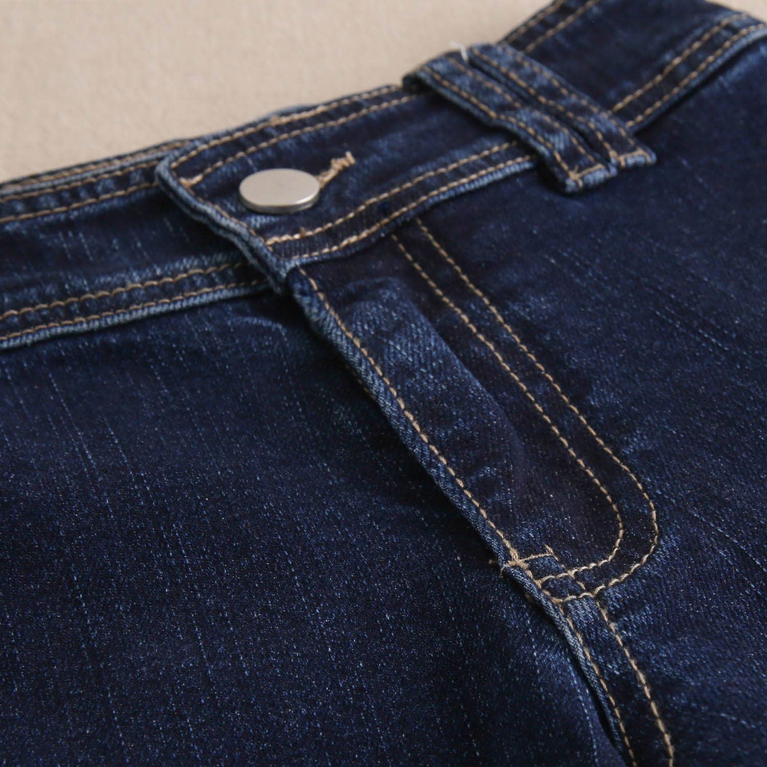Pantalon long pour fille, culotte en jean 2