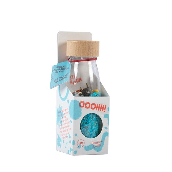 Bouteille sensorielle sonore Spy sea 2