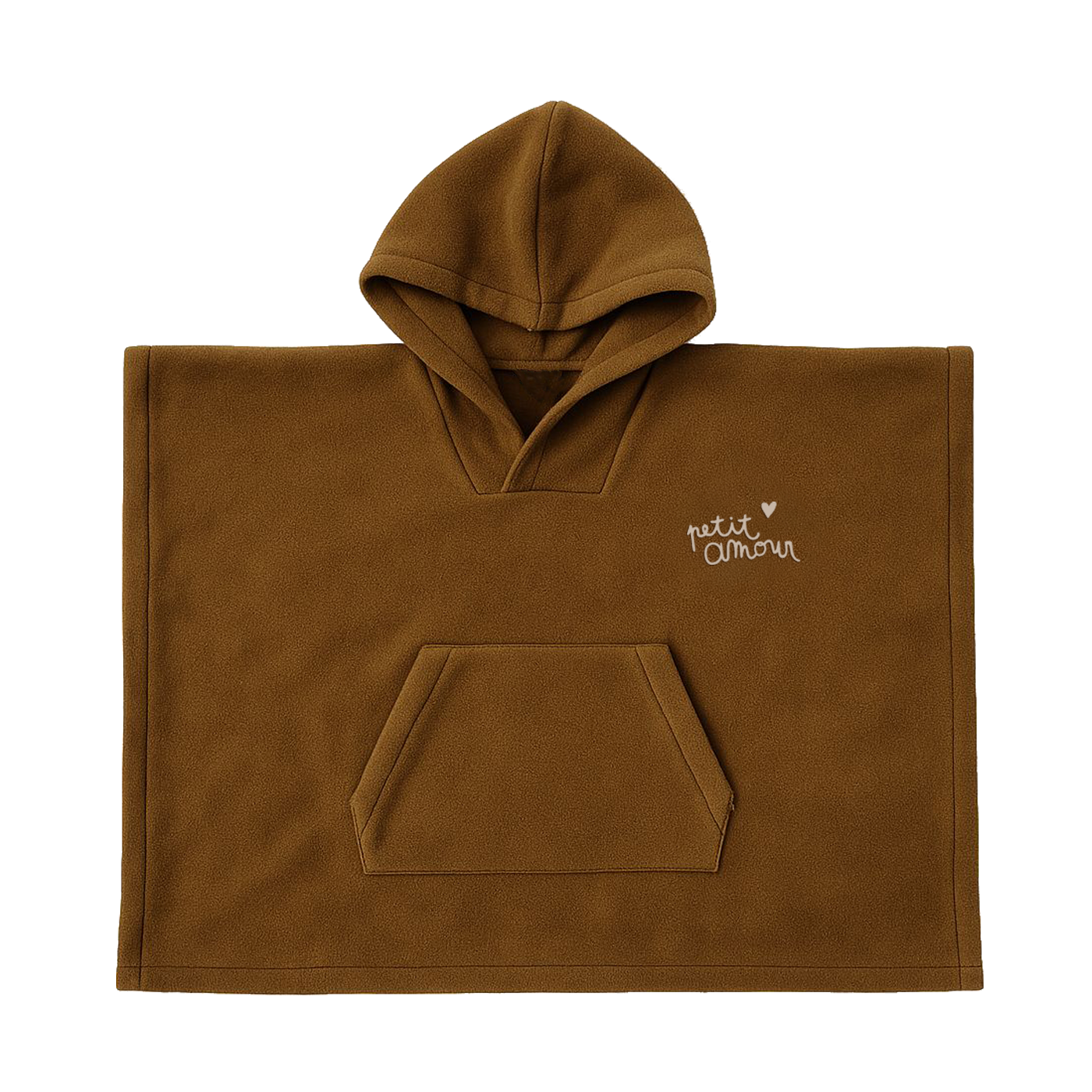 Cape hiver enfant Petit amour — camel