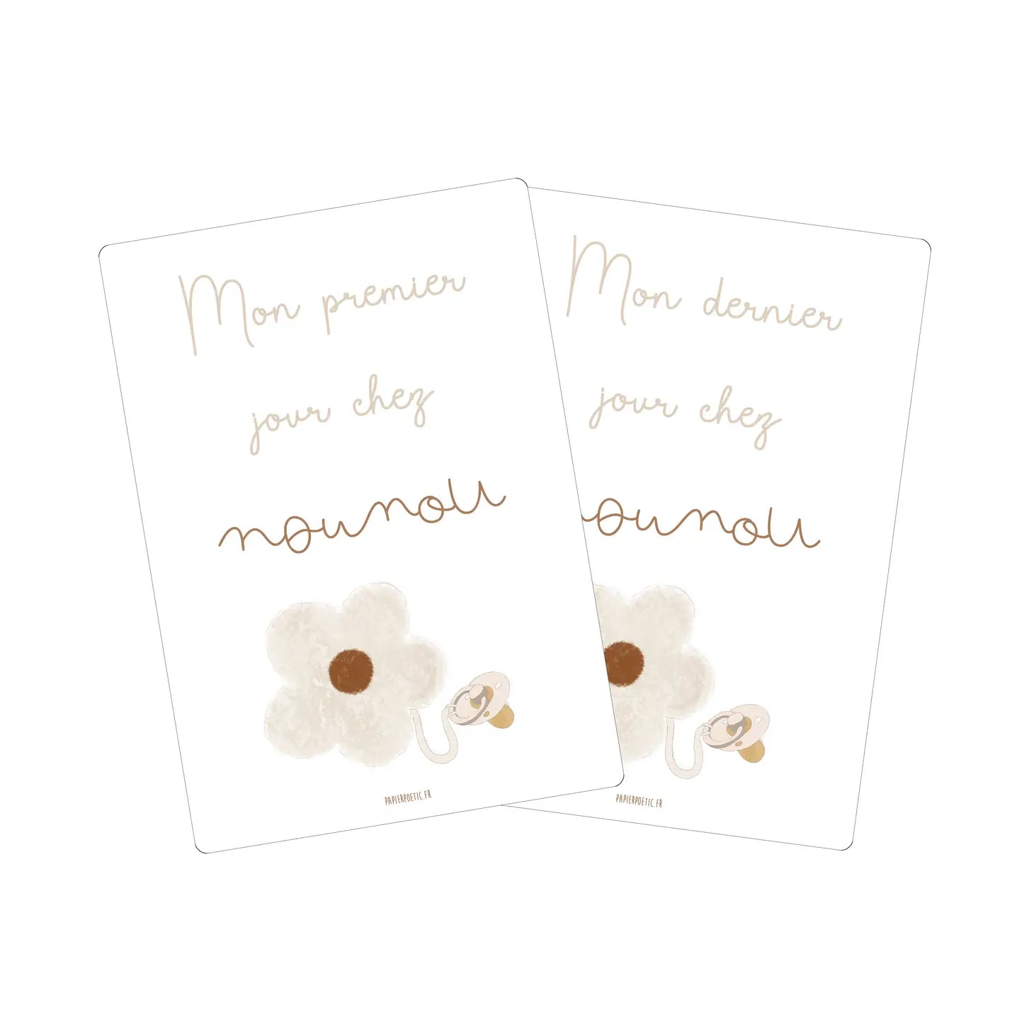 Cartes Souvenirs chez Nounou “Fleur" 2