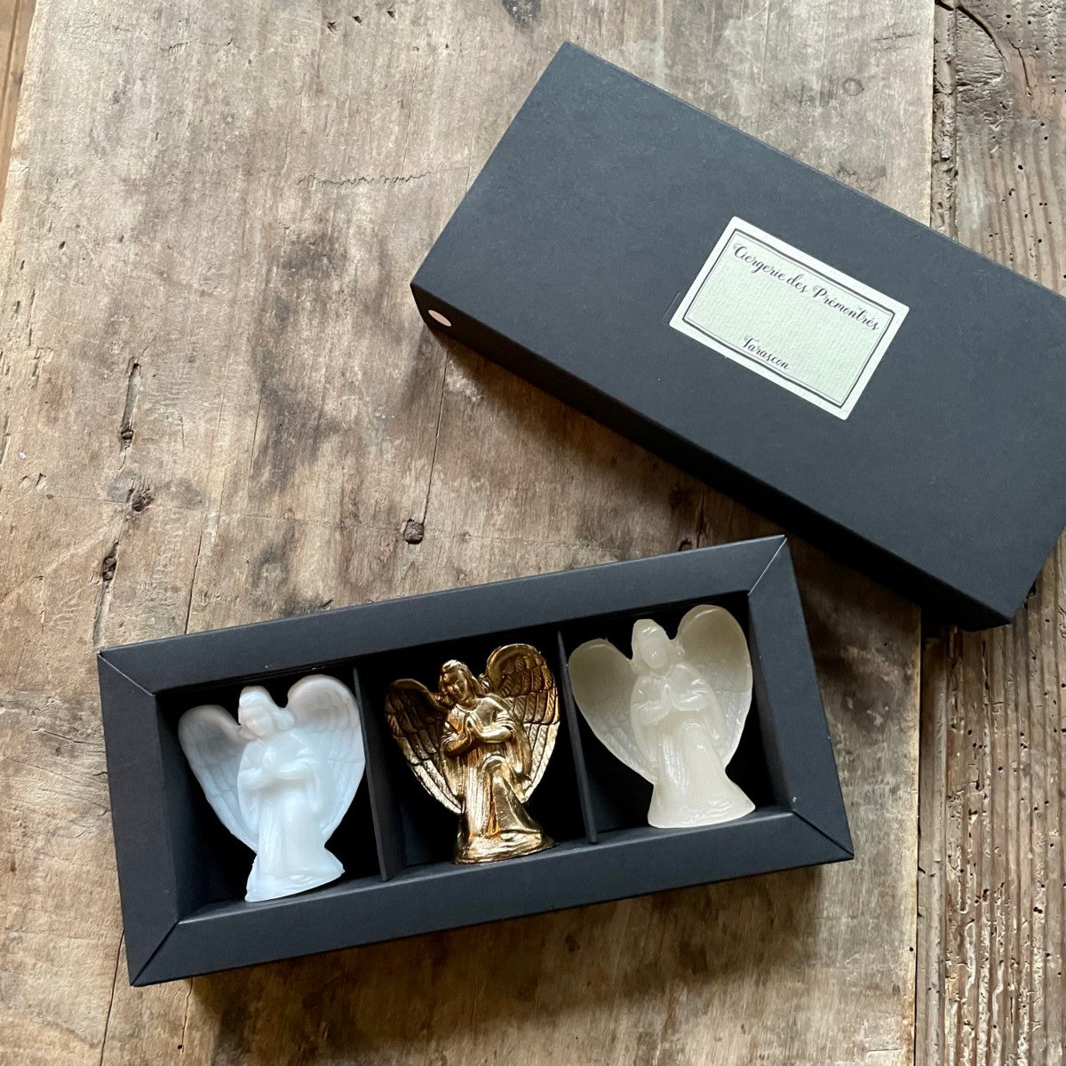 Anges Gabriel par 3 — Blanc or papyrus
