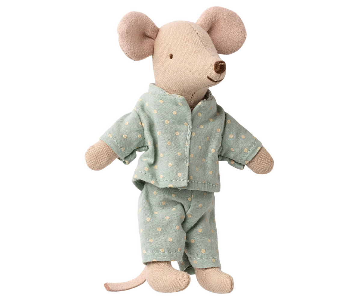 Maileg : Petit frère souris dans sa boîte assortie 2