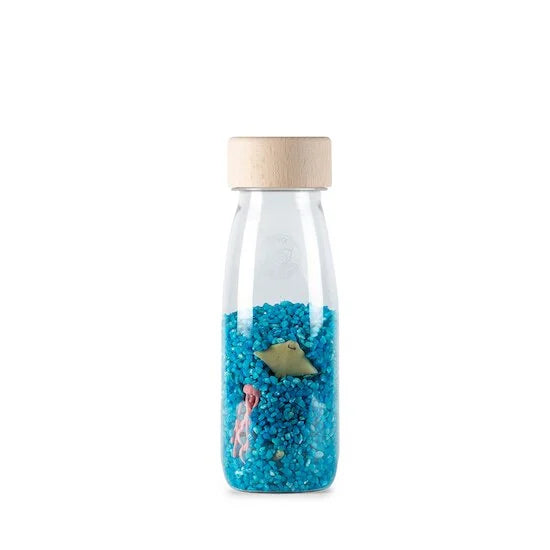 Bouteille sensorielle sonore Spy sea