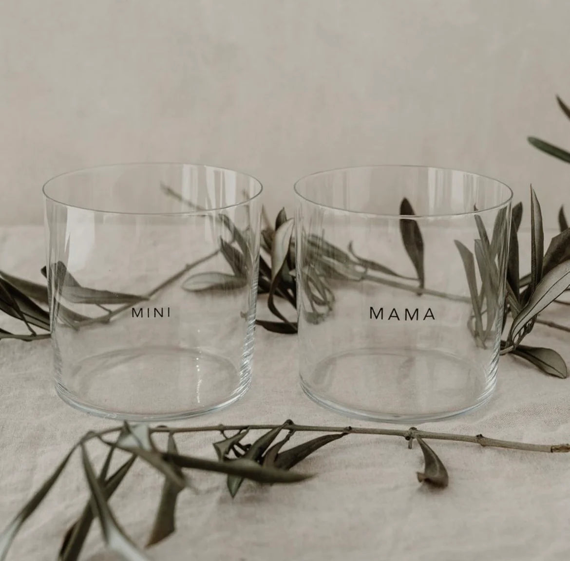 Verres à eau Mama & Mini