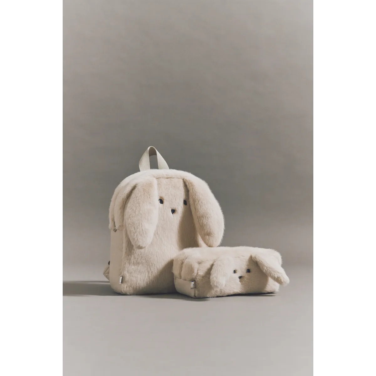Trousse en peluche lapin 3