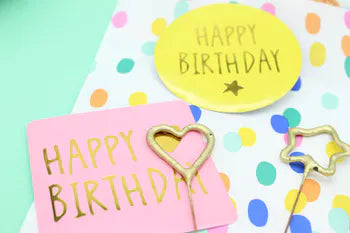 Carte cierge Happy Birthday 3