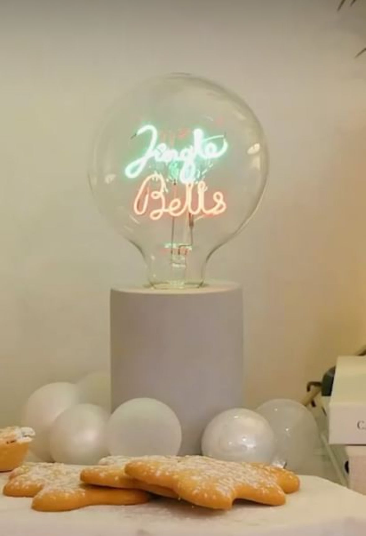 Ampoules LED à texte 4