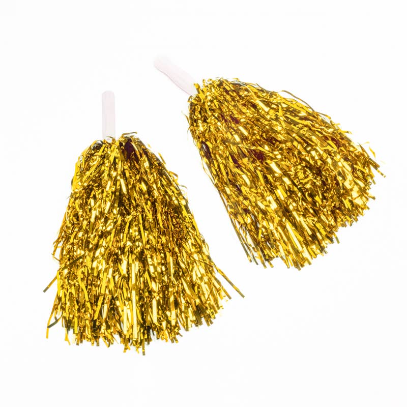 Set de 2 pompons de majorette — Or