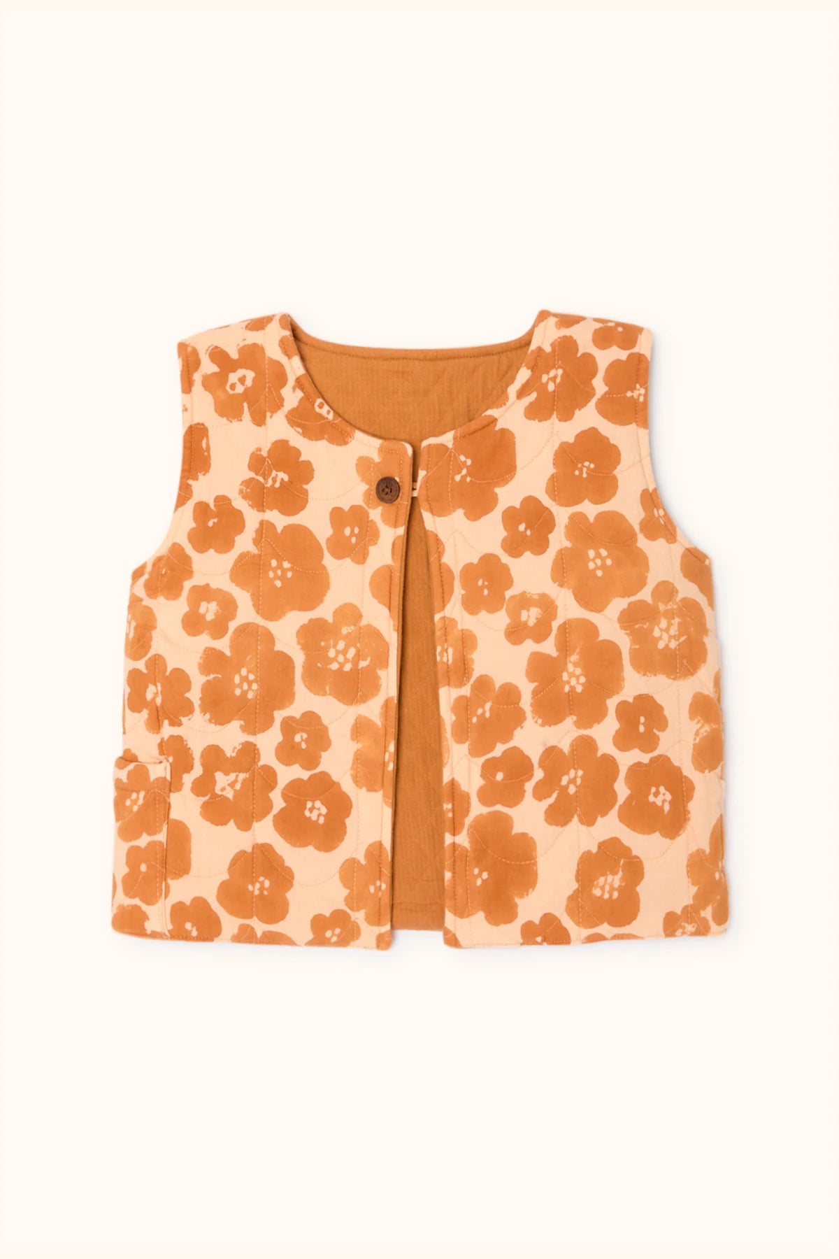 Gilet Sakuru orange enfants — 2 ans