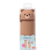 Trousse en silicone 2-en-1 Kawaii Teddy bear 3