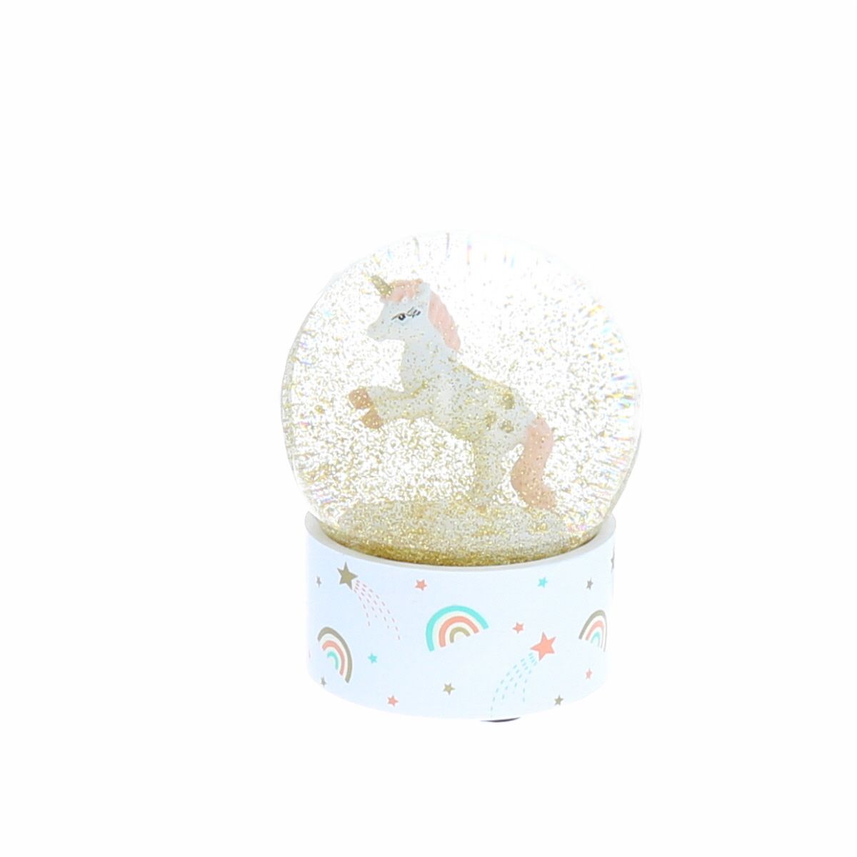 Boule à neige licorne 4